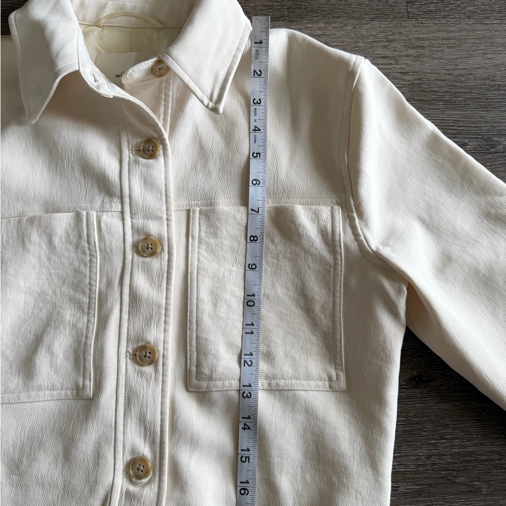 Wilfred Off-White Collared Jacket - image 5